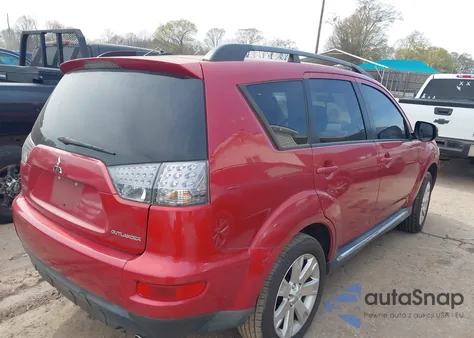 2011 Mitsubishi Outlander Se z USA, uszkodzony, nr VIN JA4AS3AW1BU033436